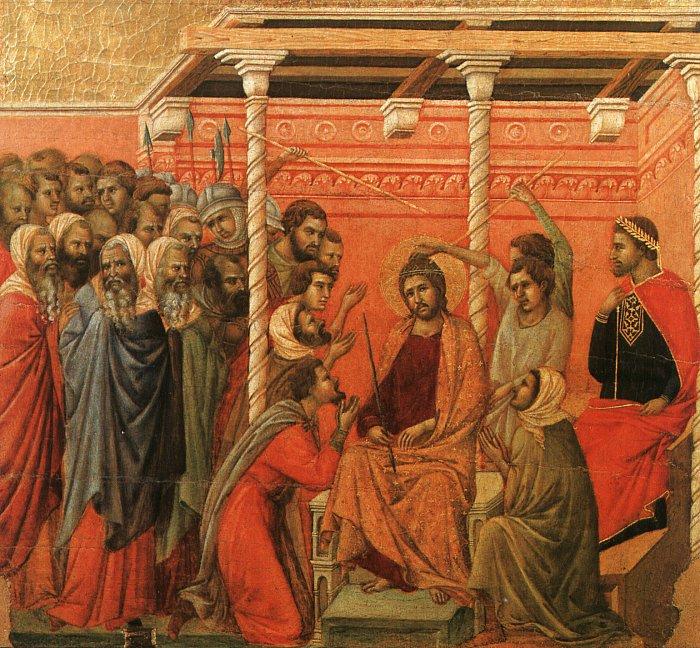 Duccio di Buoninsegna Crown of Thorns oil painting picture